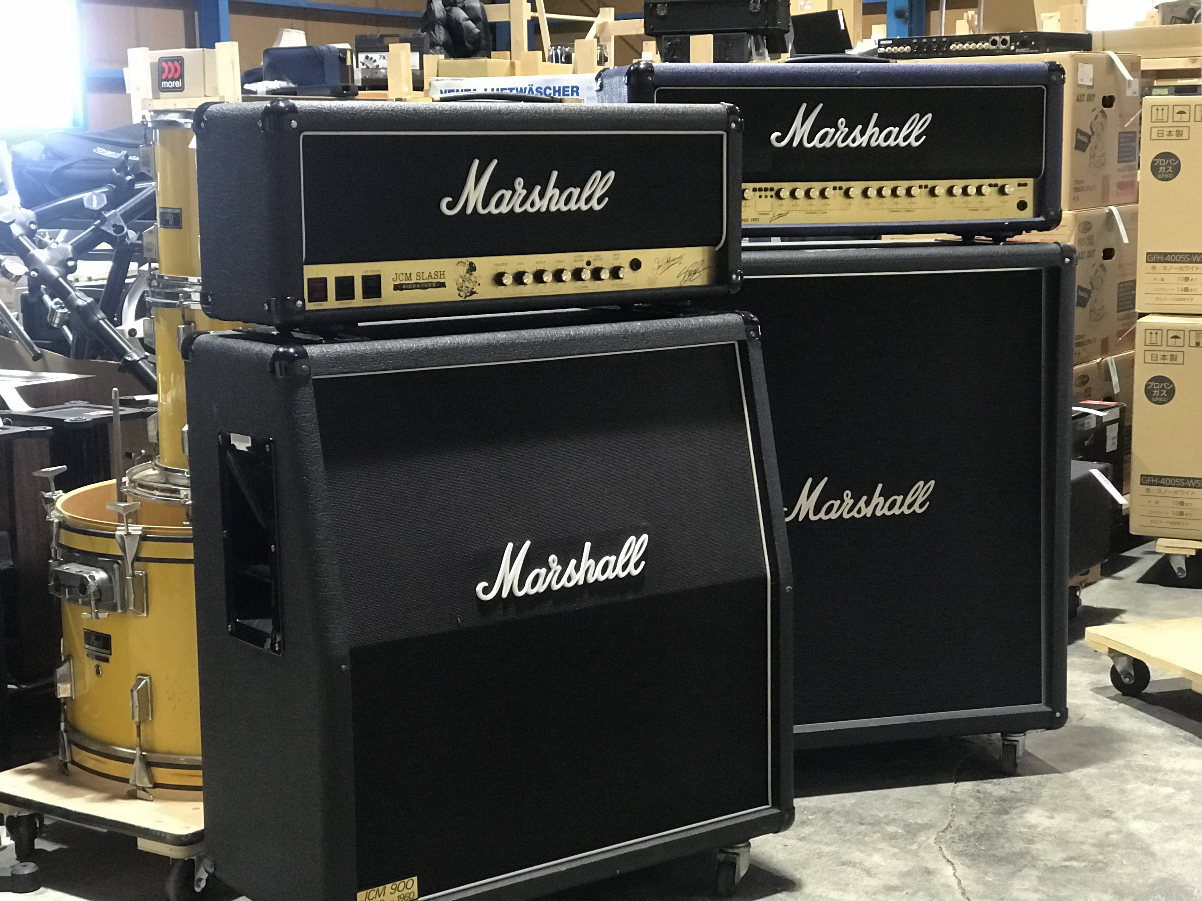 Marshall／JCM2555　LM6100　スタックアンプ2台【173,300円でお買取り】