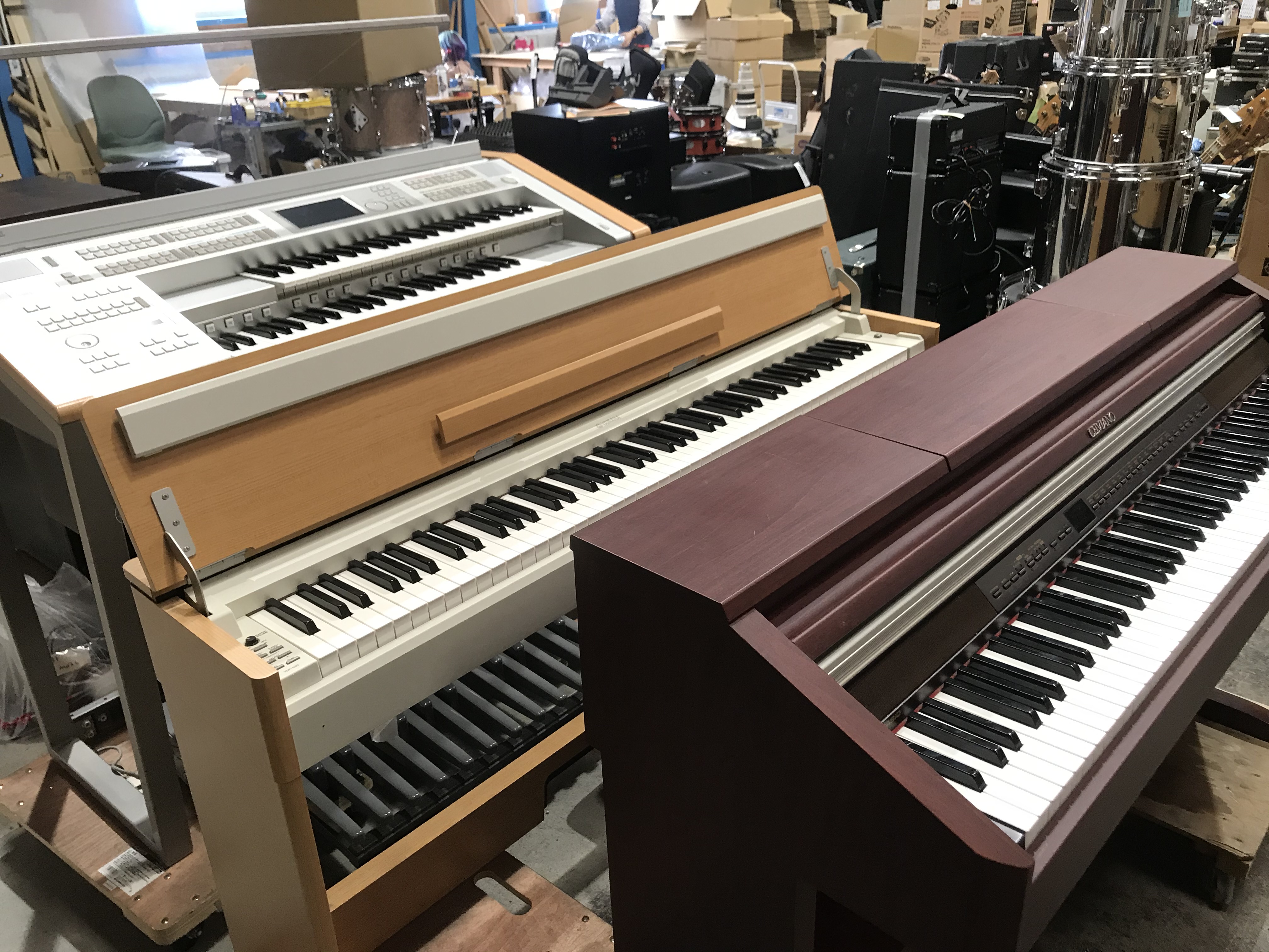 YAMAHA、CASIO／電子ピアノやエレクトーン　お買取りしました